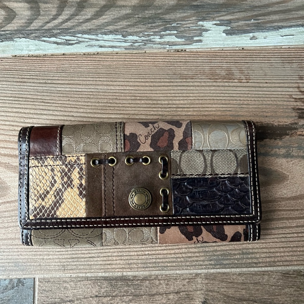 Womens Coach Wallet